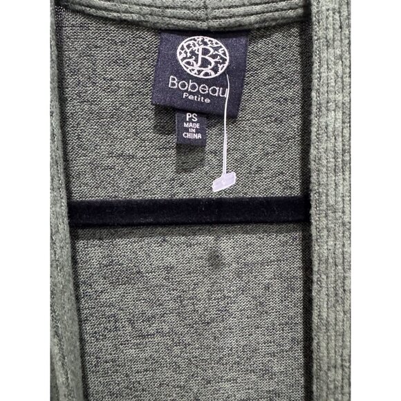 BOBEAU Petite Women Green Cardigan PS - Picture 4 of 6